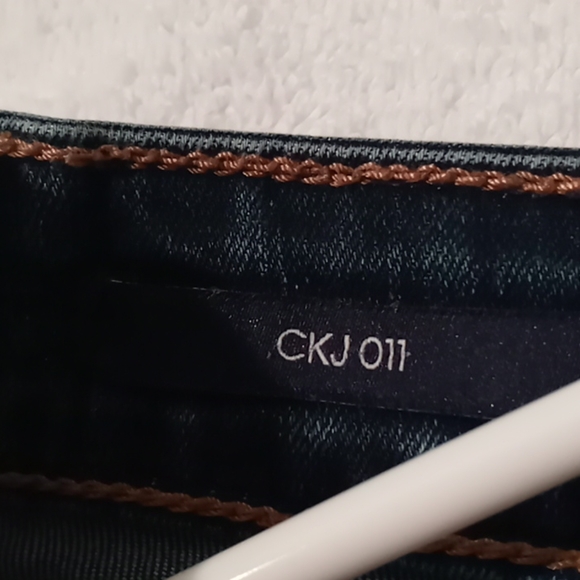 Calvin Klein Ladies Jeans Size S Cotton - Picture 4 of 10